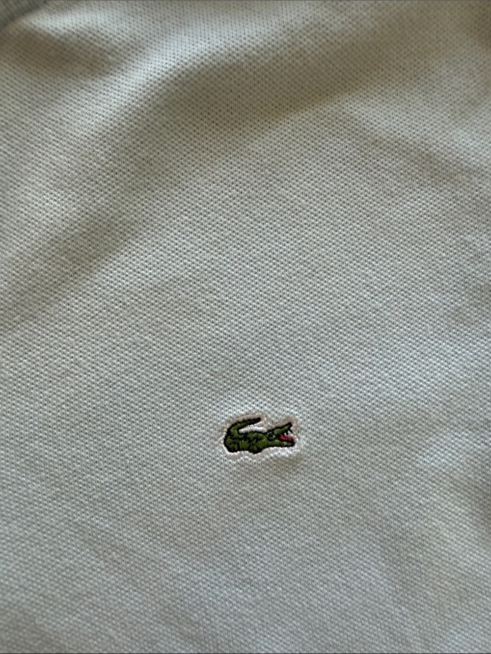 Lacoste Pale Blue Short Sleeve Polo Shirt - Picture 3 of 8